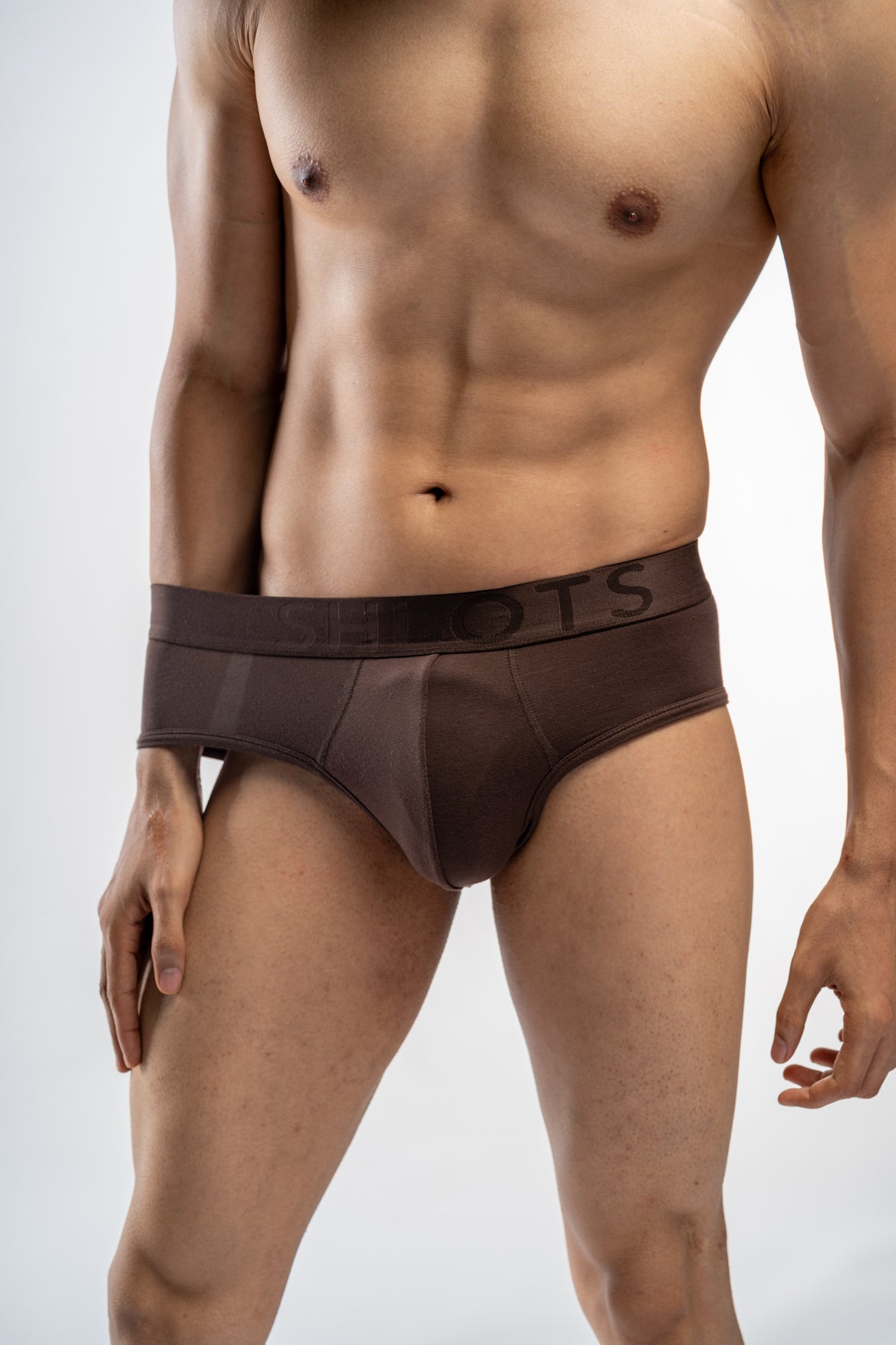 Solid Espresso Briefs