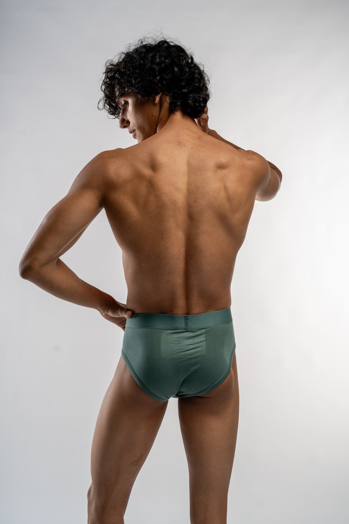 Solid Teal Briefs