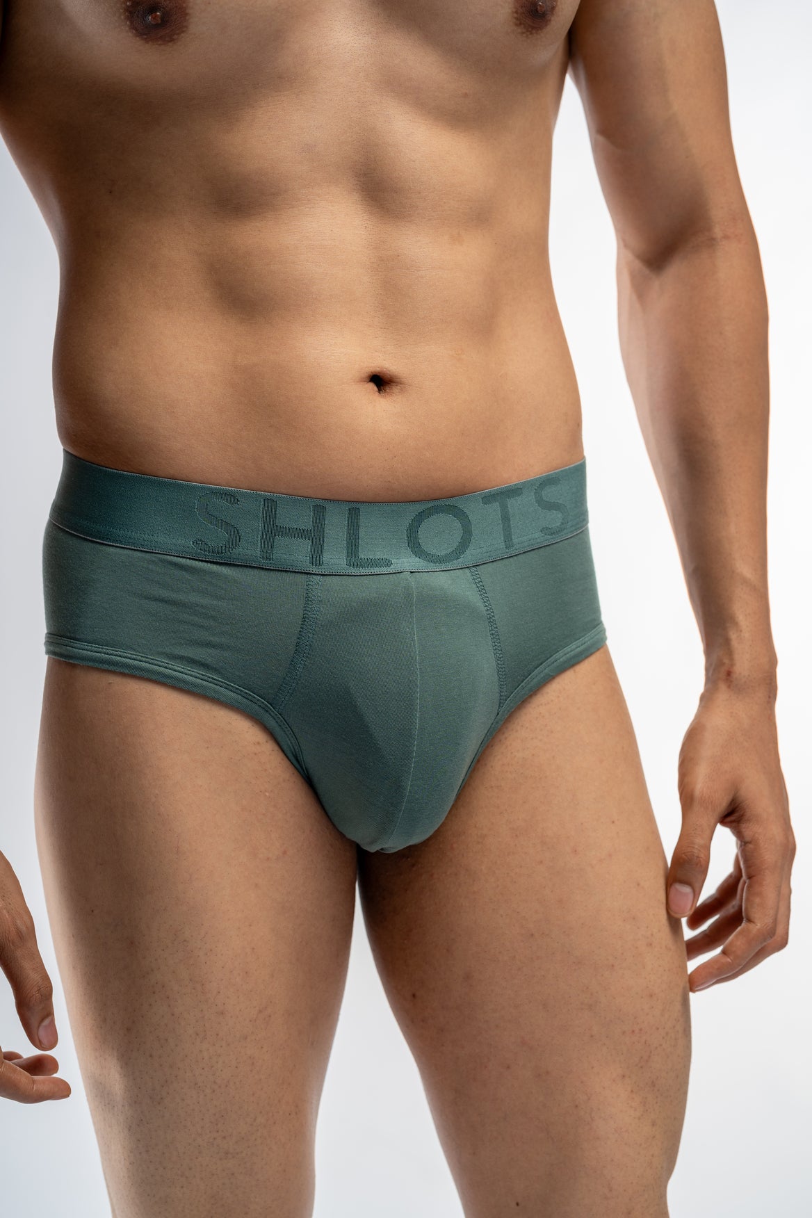 Solid Teal Briefs